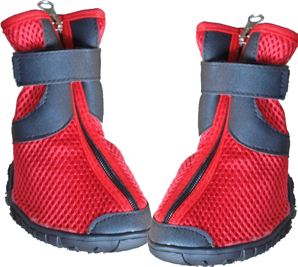 DS/2 HOND.WATERSCHOEN ROOD/ZWART S