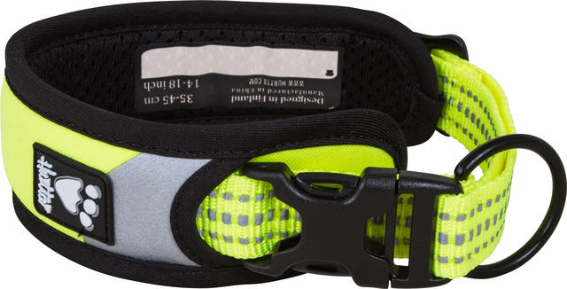 HURTTA Dazzle collar 55-65cm geel