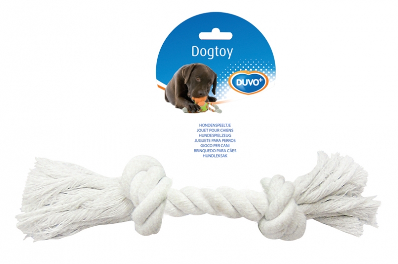Knoop Katoen 35cm wit