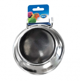 Hondenbak RVS met haak 15cm