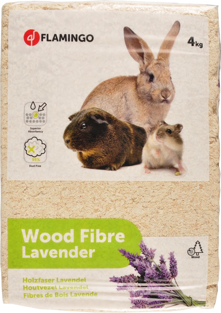 Houtvezel lavendel 4kg