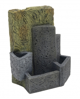 # Fluval Edge Steenwand + Plantbak