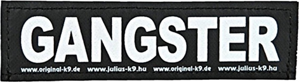 Julius k9 velcro sticker S ganster