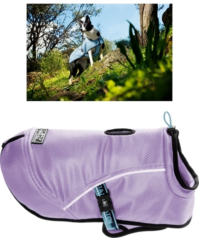 Hurtta cooling coat lila 80cm