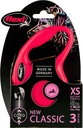 Flexi classic cord XS rood 3 meter