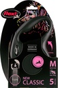 Flexi classic tape M-zwart 5 meter