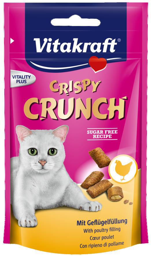 Vitakraft Crispy Crunch gevogelte, 60 gr