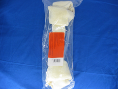 Buffelhuid Knoop (Wit) 36cm - 1-Pack