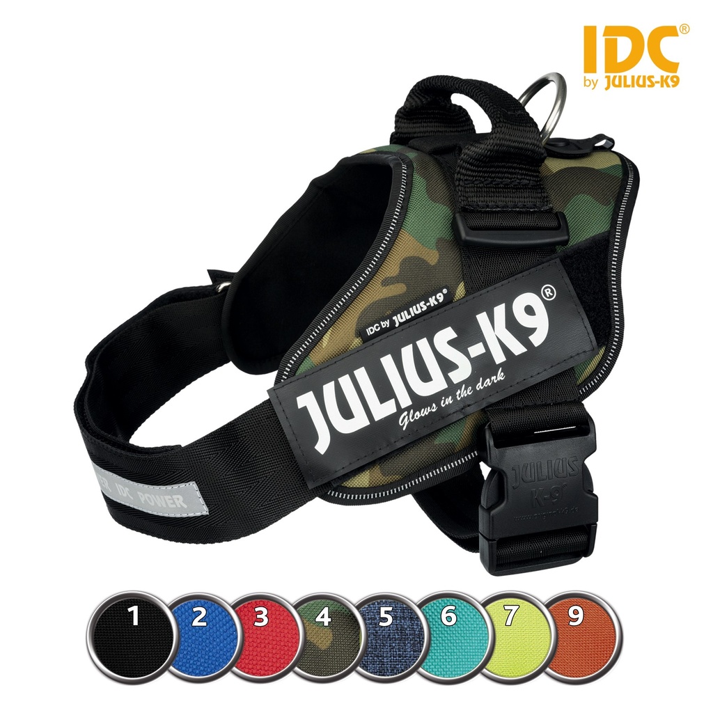 Julius-K9® IDC® Powertuig Camouflage XL/2 71–96 cm