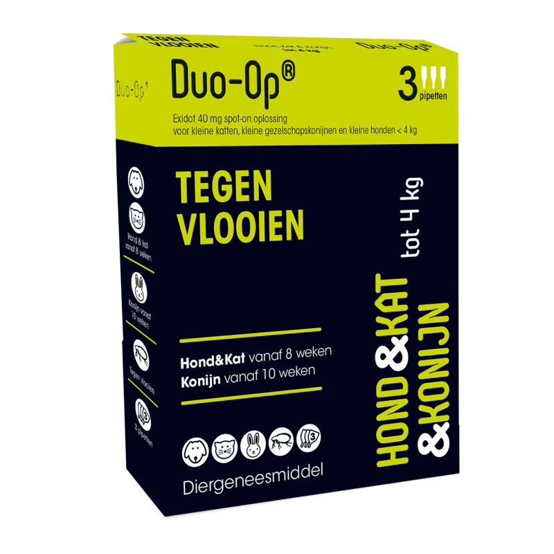 Exil Duo-op kat/konijn tot 4kg 3pip
