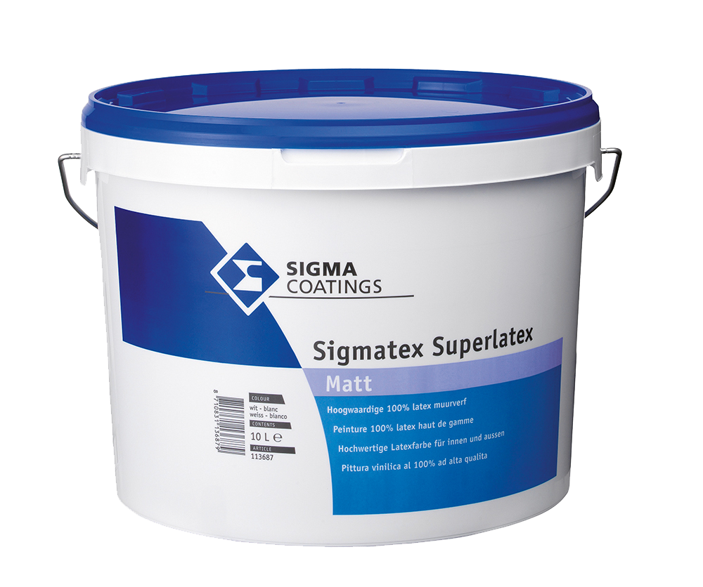# Sigmatex matt Wit 10ltr