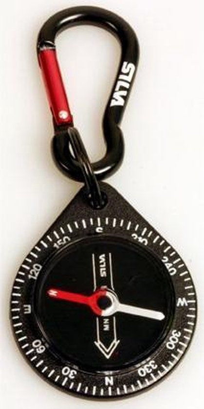 Kompas,Silva,Carabiner 9,zwart,m,karab,haak