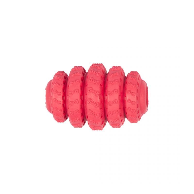 RUBBER VANILLE SPEELTJE MET SNACKDI