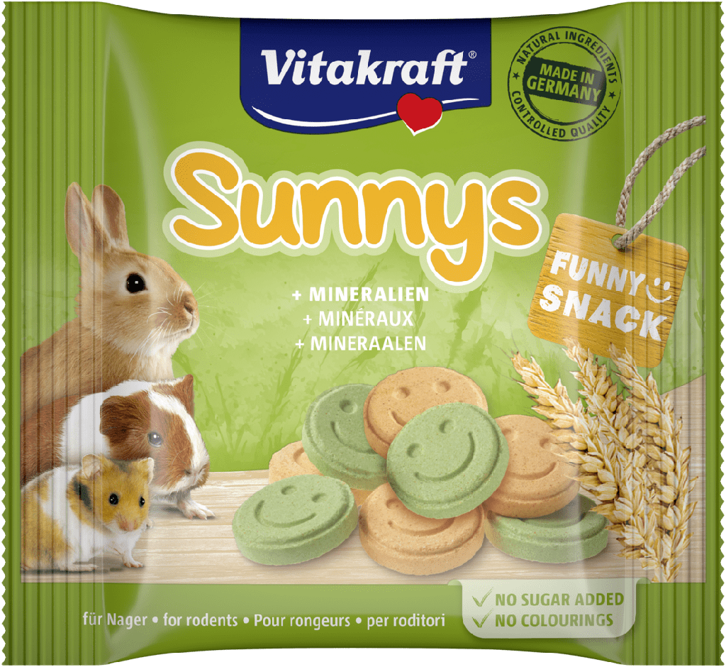 Vitakraft Sunnys knaagdier en konijn, 50 gr