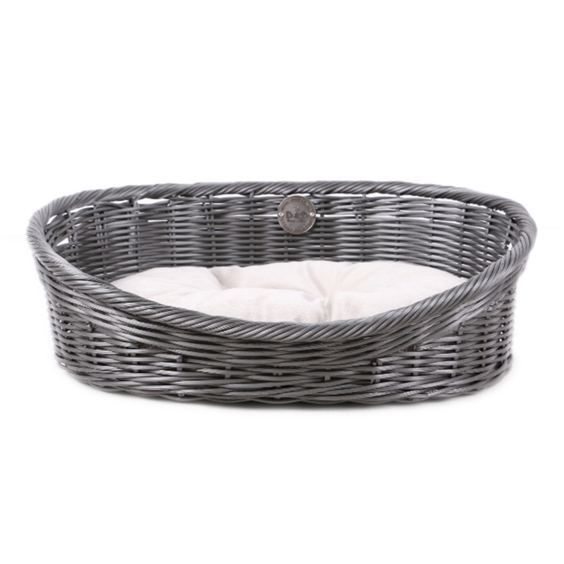 Homecollection rustic rattan L - 63x50x21CM