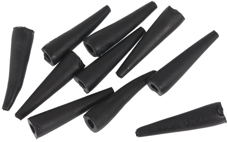 LFT Feeder Mini Tail Rubber Black 10pcs.