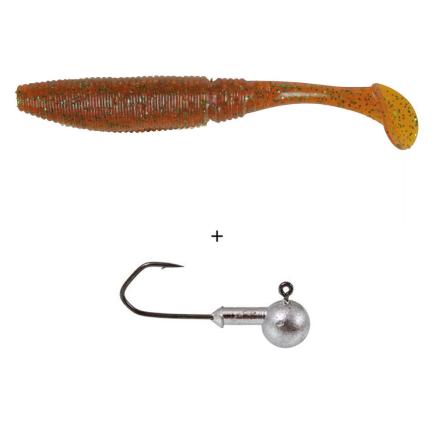 LFT Commotion Shads (310) 8,5cm. 4pcs. - Glitter Pink