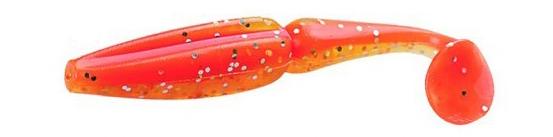 LFT Zico Shads (002) 8cm. 5pcs. - Gold Fluorocent Red