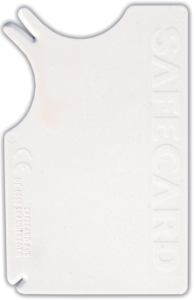Safecard tekenverwijderaar