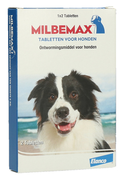 Milbemax hond groot 1 x 2 tablet