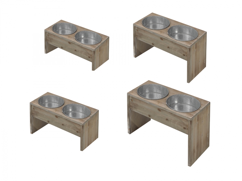 HomeCollection Dinnerset 1 S hout / zink