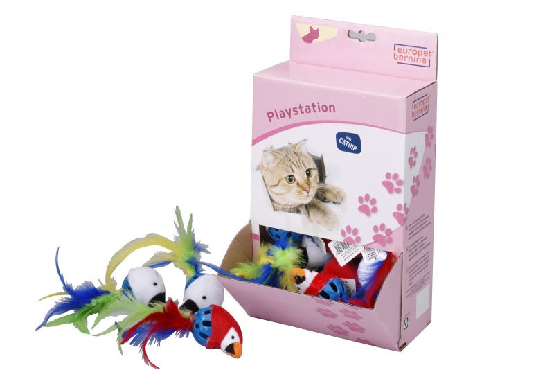 Shortplush plastic balls 4 cm
