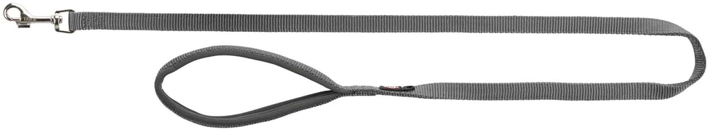 Premium Riem, M–L: 1,00 m/20 mm, grafiet