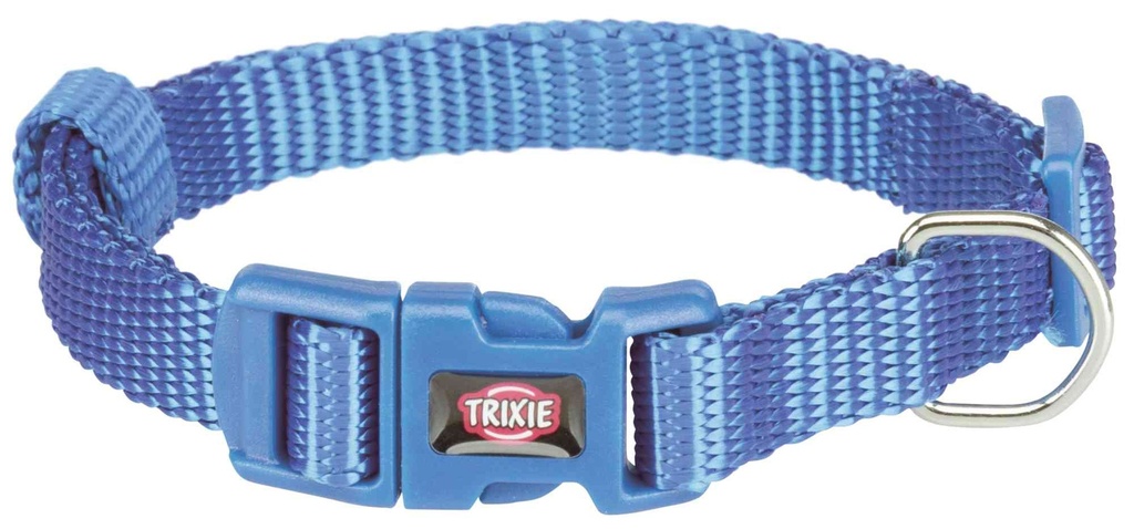 Premium Halsband, XS–S: 22–35 cm/10 mm, royal blauw