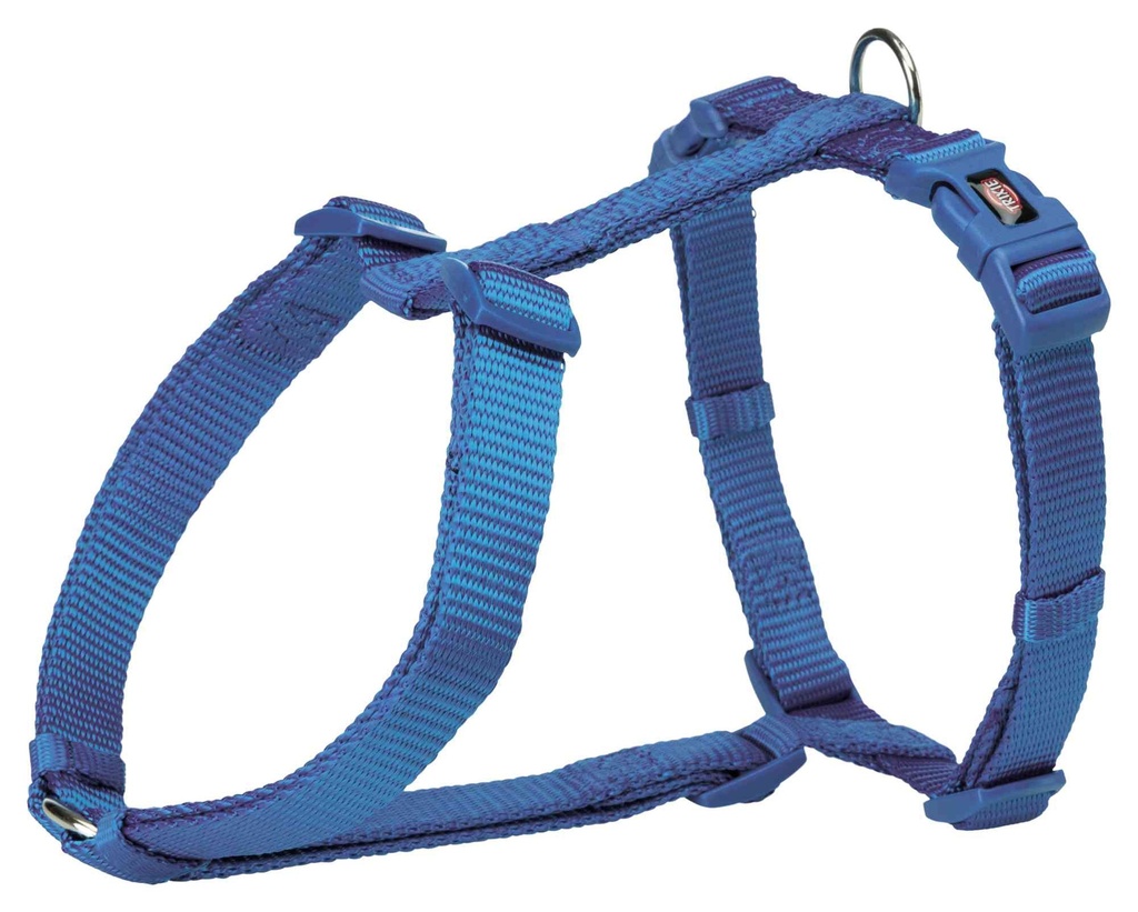 Premium H-Tuig, S–M: 42–60 cm/15 mm, royal blauw