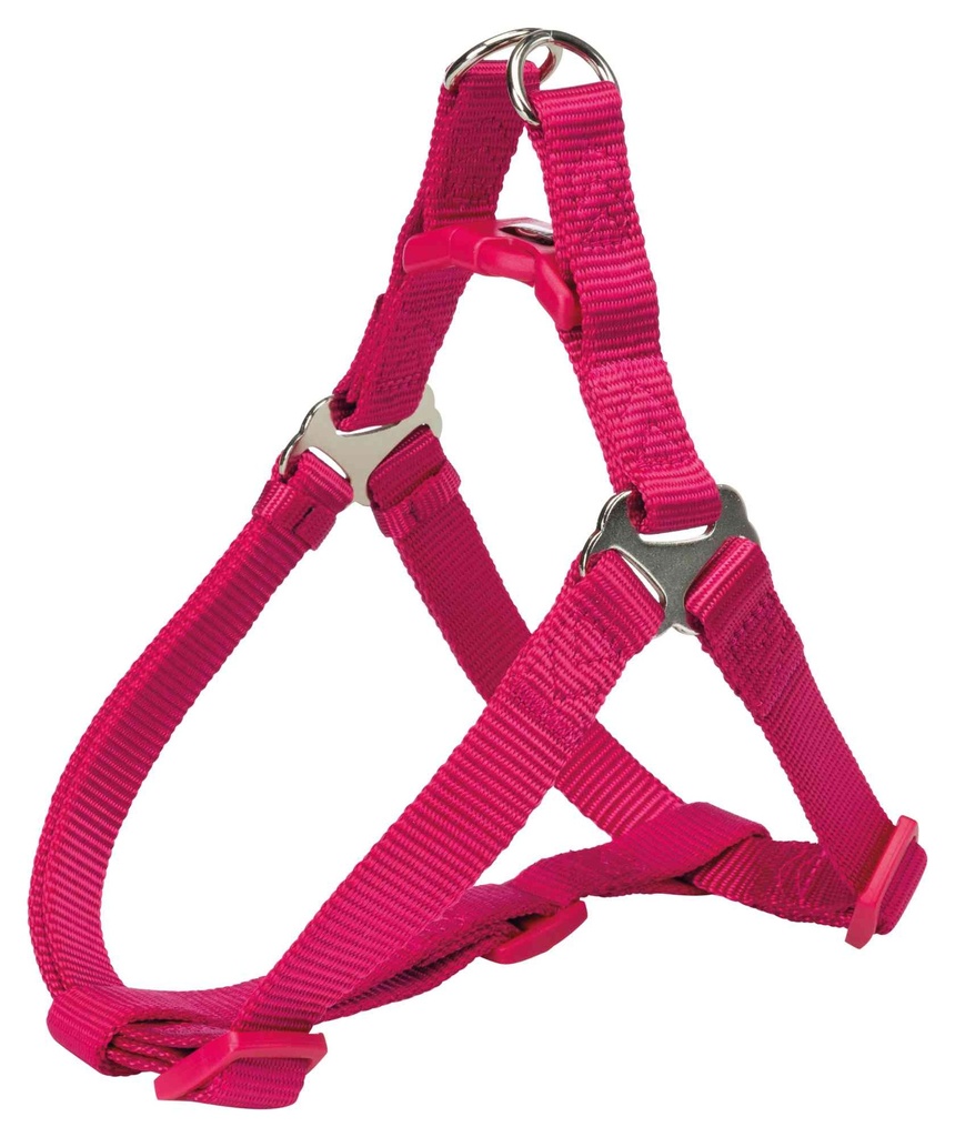 Premium One Touch Tuig, L: 65–80 cm/25 mm, fuchsia