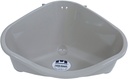 PL. Knaagdiertoilet + Haak grijs medium