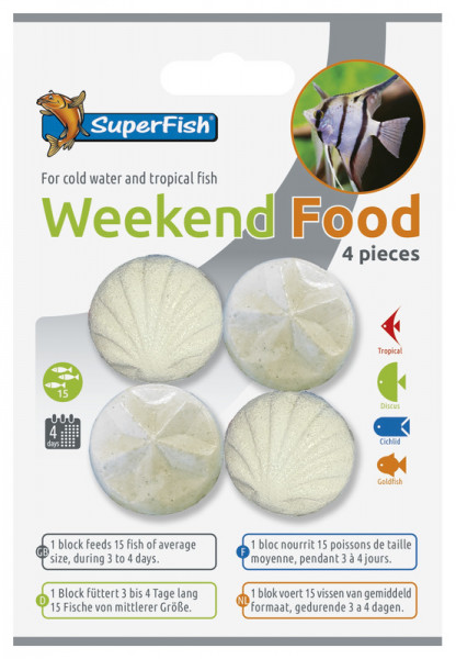 SUPERFISH WEEKEND FOOD 4 STK