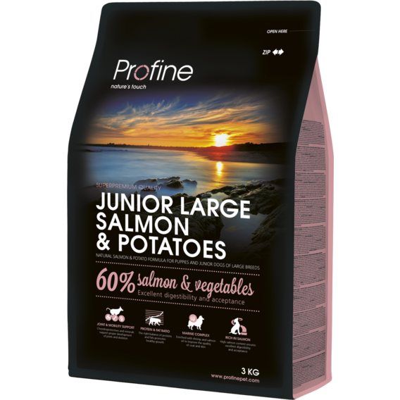Profine Junior Large Breed Salmon & Potatoes 3kg