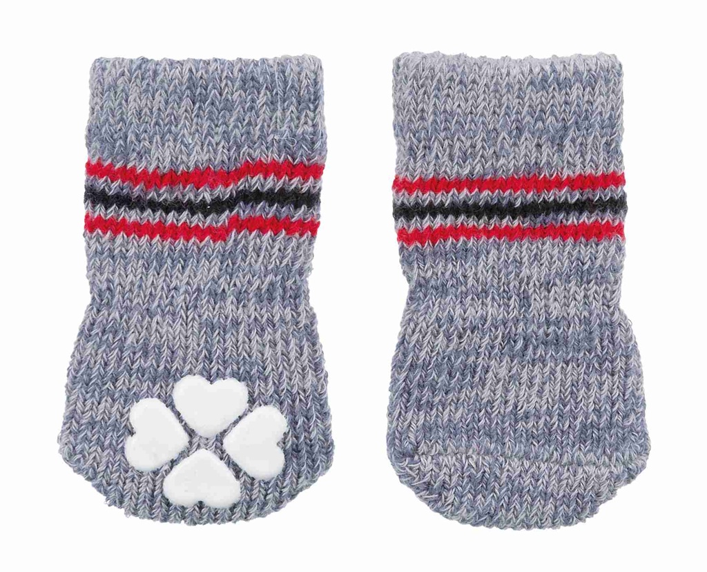Hondensokken, anti-slip, L-XL, 2 st.