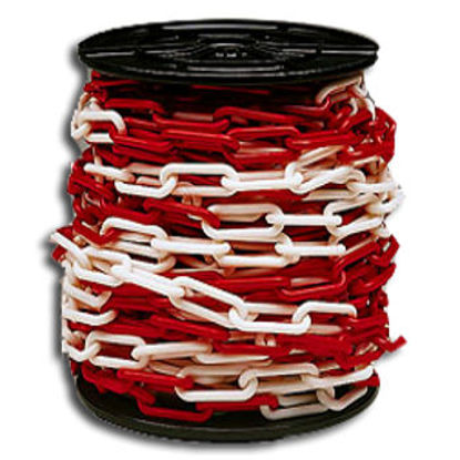 AFZETKETTING ROOD/WIT P.MTR