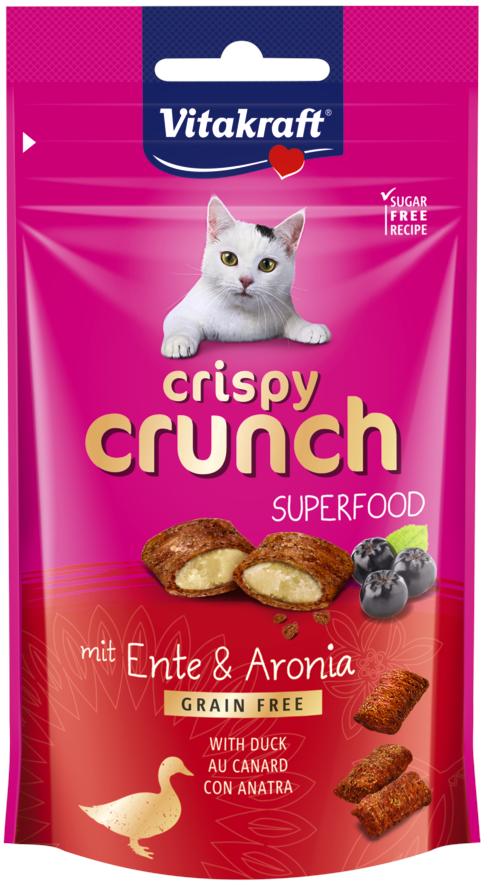 Vitakraft Crispy Crunch Eend/Aronia superfood 60gr