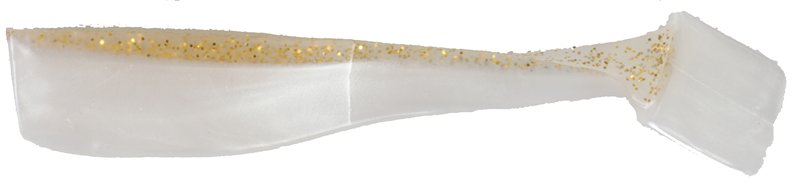 LFT Neox Shads (005) 10cm. 4pcs. - Green Glitter Chartreuse