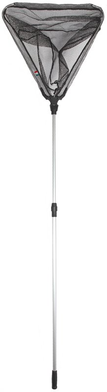 LFT Opklapbaar Landingnet 2x100cm. 6mm Witvis (rubber coated)