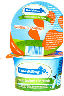 Cold + Dog Frozen yoghurt kip/appel 90ml