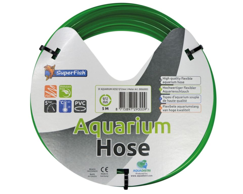 SF aquariumslang 9/12  5 mtr