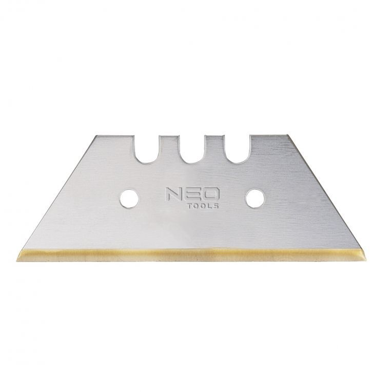 Reservemes 52mm Trapezium, Titanium 5 Stuks Verpakking, 52 x 0,65mm, Traps G
