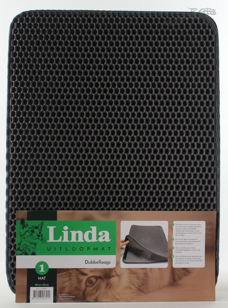 Linda uitloopmat 40x55 cm