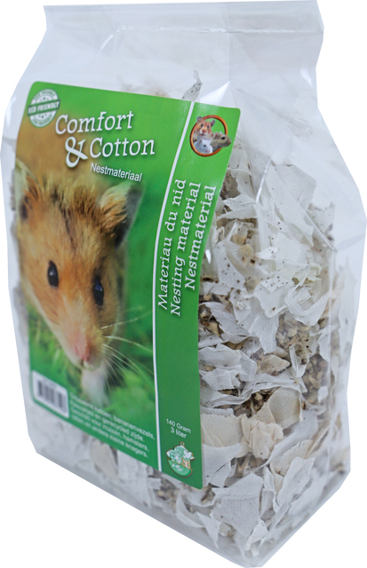 Nestmateriaal eco. comfort&cotton 140 gr.