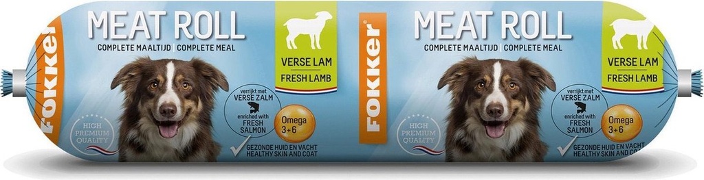 Fokker Vleesworst Verse Lam 350 gr