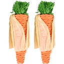 KS LEGOU WORTEL ORANJE/GEEL 2STUKS