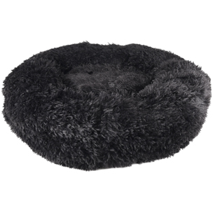 Kussen Krems Rond zwart 70cm