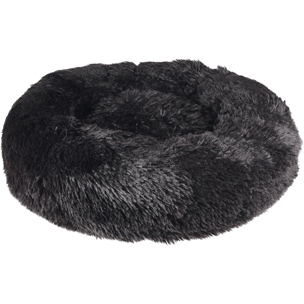 Kussen Krems Rond zwart 50cm