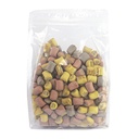 Mini-mergpijpjes bont 1 kg./zak