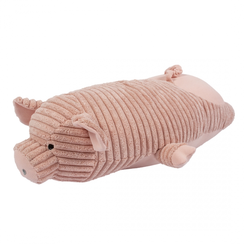 PLUCHE REUZEVARKEN 15x32x53,5cm roze