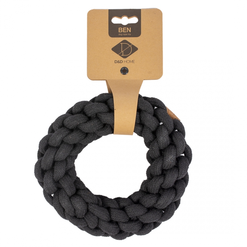 Dog Toy BEN XS - 13cmx10mm zwart